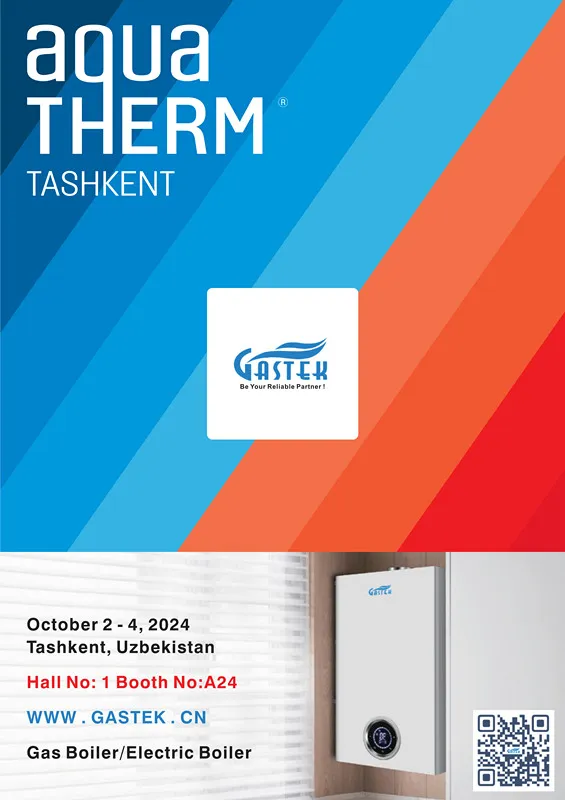 LIMITADO ANG ZHONGSHAN GASTEK HOME APPLIANCE COMPANY upang Magtanghal ng Mga Makabagong Gas Boiler at Electric Boiler sa Tashkent Fair ng 2024