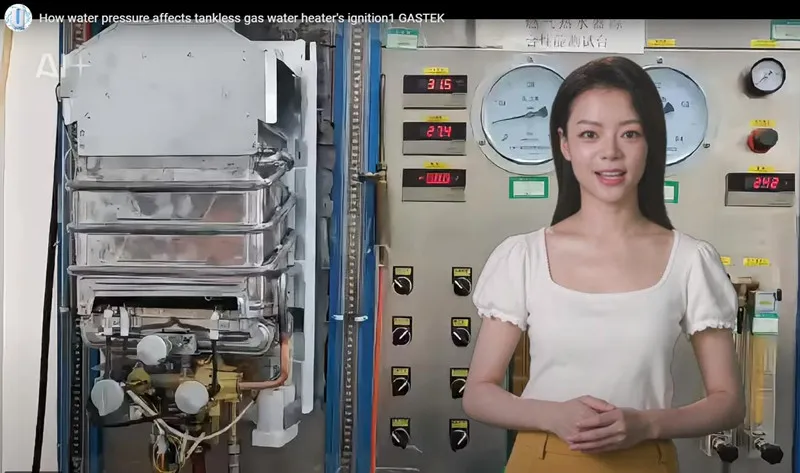 Paano nakakaapekto ang presyon ng tubig sa pag-aapoy ng pampainit ng tubig na walang tangke?