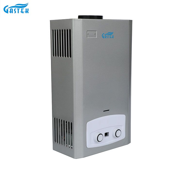 Home Appliance Uri ng Tambutso sa Wall Mounted Natural LPG Gas Geyser para sa Shower Bathing