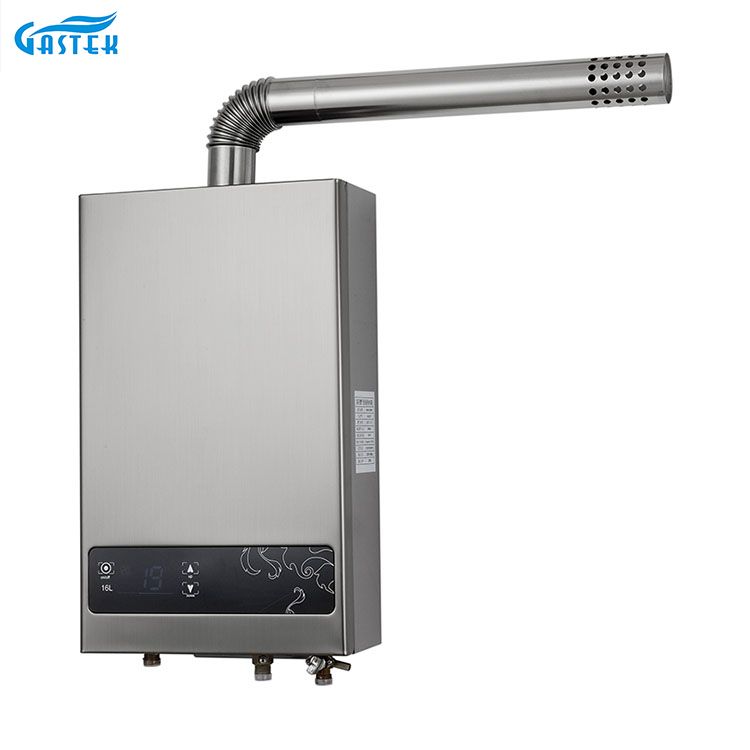 Forced Type Touch Screen Turbo Compact Size Gas Water Heater