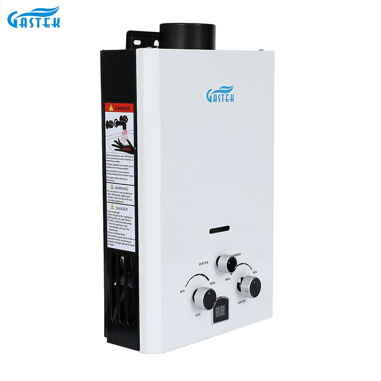 Portable Boiler Home Appliance Wall Mounted Flue Type Shower LPG Gas Water Heater para sa Banyo
